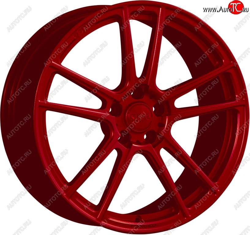 35 499 р. Кованый диск Slik PREMIUM L-817 8.0x18   (Красный (RED))  с доставкой в г. Пермь
