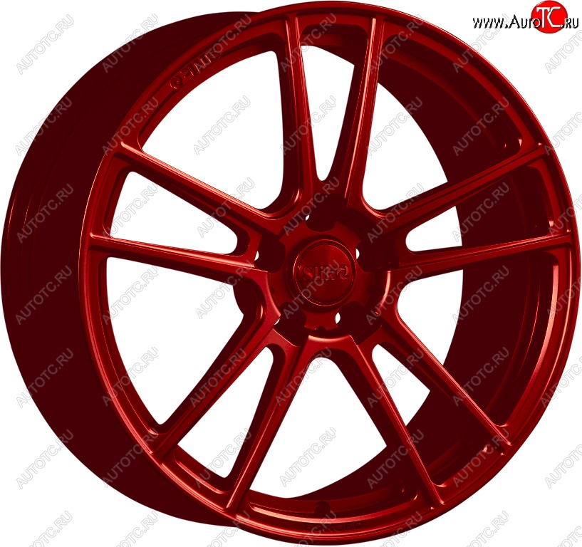 35 499 р. Кованый диск Slik PREMIUM L-817 8.0x18   (Candy алый)  с доставкой в г. Пермь