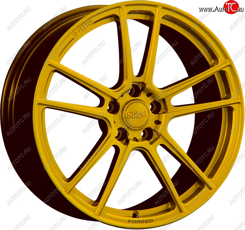 35 499 р. Кованый диск Slik PREMIUM L-817 8.0x18   (Ярко желтый RAL1021 (YELLOW))  с доставкой в г. Пермь