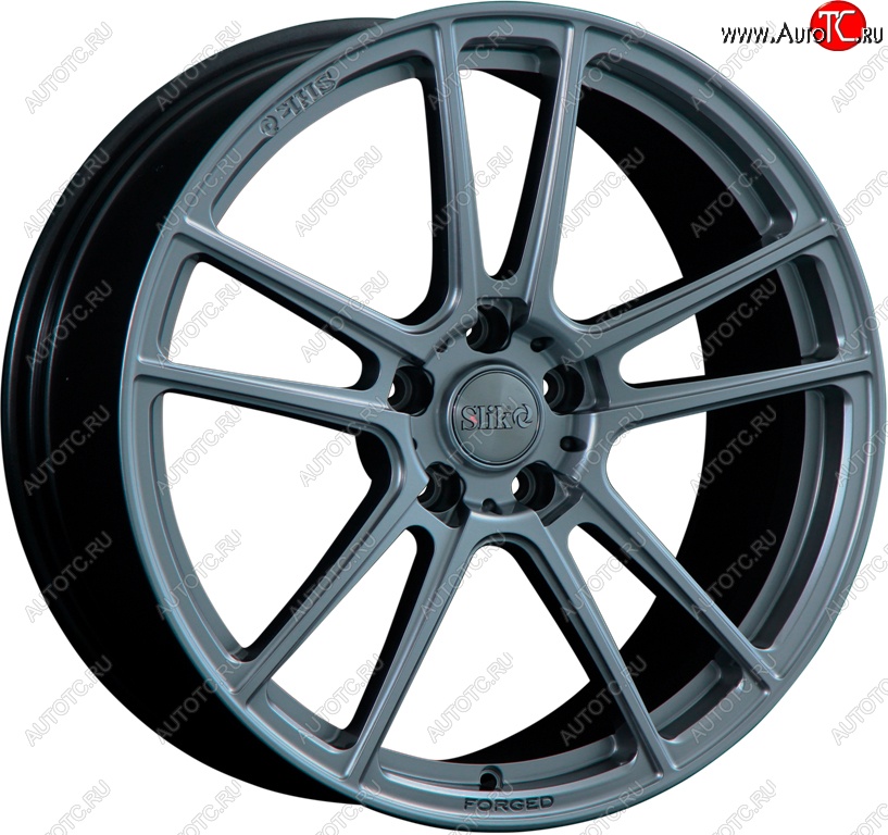 35 499 р. Кованый диск Slik PREMIUM L-817 8.0x18   (Графит глянцевый (GM))  с доставкой в г. Пермь