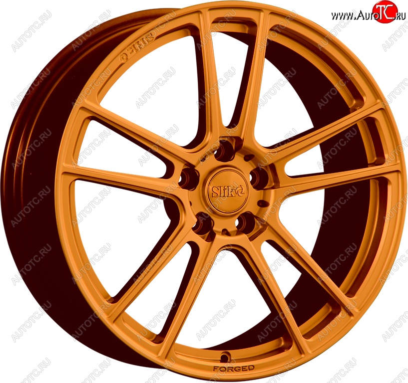 35 499 р. Кованый диск Slik PREMIUM L-817 8.0x18   (Candy медно-оранжевый матовый)  с доставкой в г. Пермь