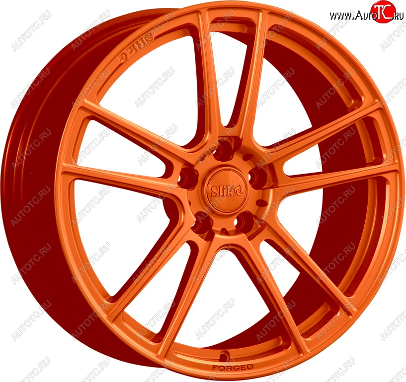 35 499 р. Кованый диск Slik PREMIUM L-817 8.0x18   (Ярко оранжевый (ORANGE))  с доставкой в г. Пермь