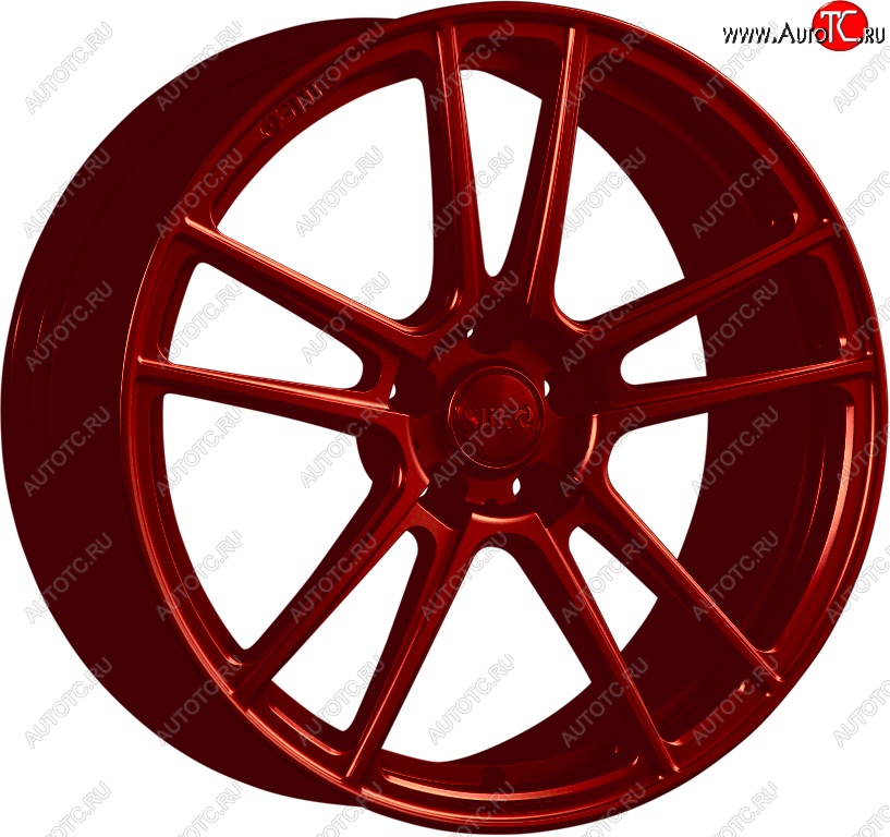 35 499 р. Кованый диск Slik PREMIUM L-817 8.5x18   (Candy красный (Candy RED))  с доставкой в г. Пермь
