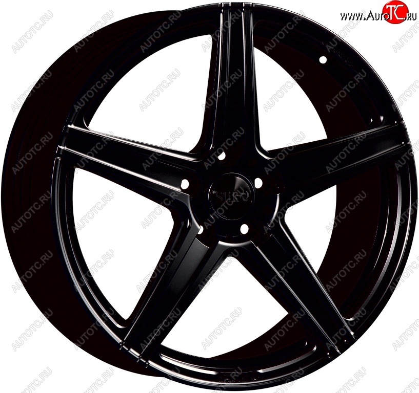 35 499 р. Кованый диск Slik PREMIUM L-819 8.0x18   (Черный глянцевый (BK))  с доставкой в г. Пермь