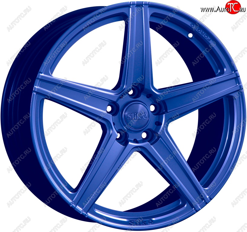 35 499 р. Кованый диск Slik PREMIUM L-819 8.0x18   (Синий (BLUE))  с доставкой в г. Пермь
