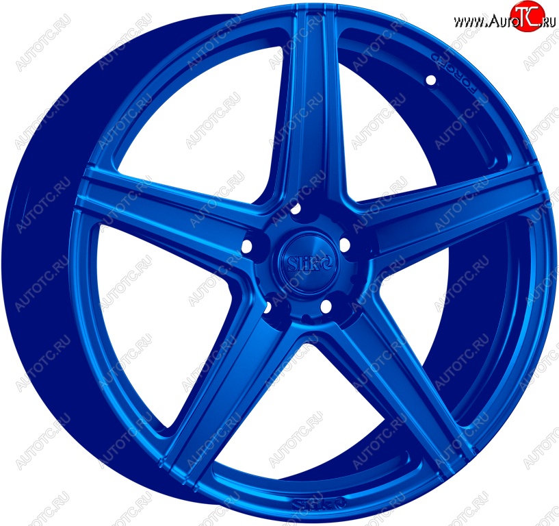 35 499 р. Кованый диск Slik PREMIUM L-819 8.0x18   (Candy синий (Candy BLUE))  с доставкой в г. Пермь
