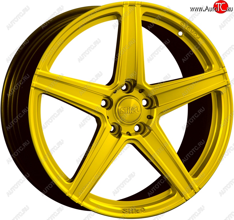35 499 р. Кованый диск Slik PREMIUM L-819 8.5x18   (Candy ярко-желтый (Candy YELLOW))  с доставкой в г. Пермь