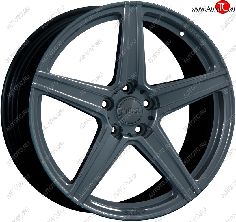 35 499 р. Кованый диск Slik PREMIUM L-819 8.5x18   (Матовый серый титан (TITAN))  с доставкой в г. Пермь