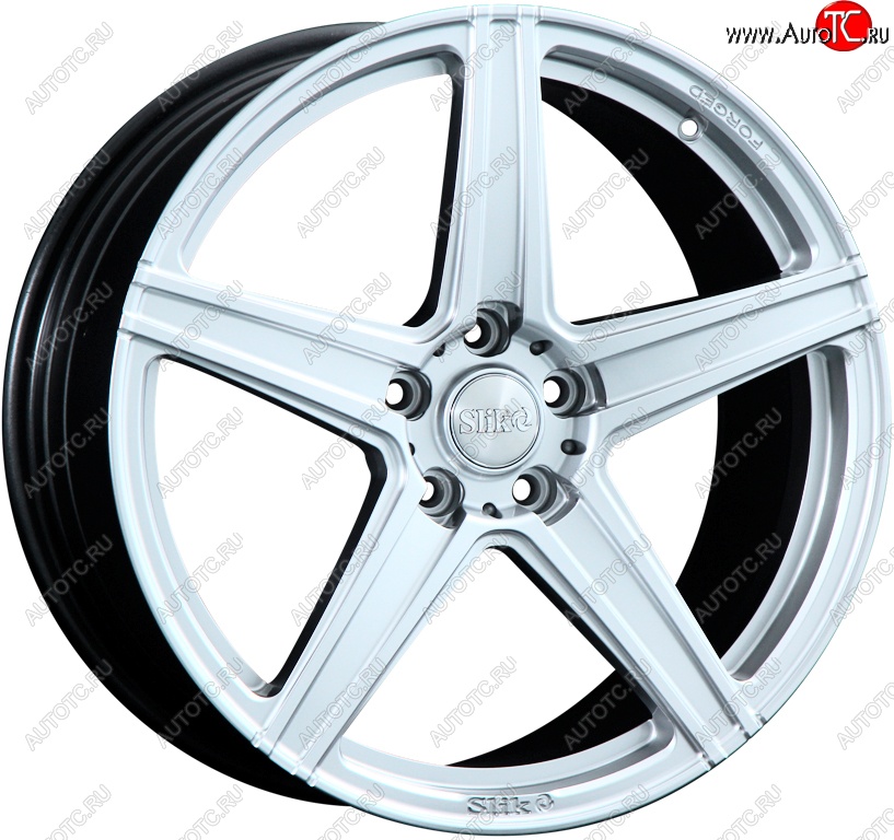 33 199 р. Кованый диск Slik PREMIUM L-819 8.5x18   (Ярко блестящее серебро (HPB))  с доставкой в г. Пермь