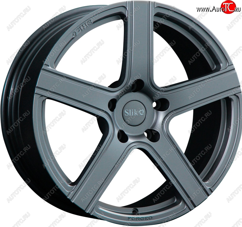 35 499 р. Кованый диск Slik PREMIUM L-822 8.0x18   (Графит глянцевый (GM))  с доставкой в г. Пермь