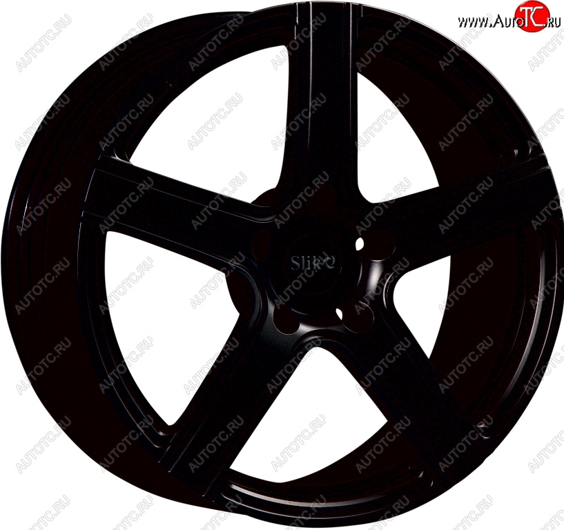 35 499 р. Кованый диск Slik PREMIUM L-822 8.0x18   (Черный глянцевый (BK))  с доставкой в г. Пермь