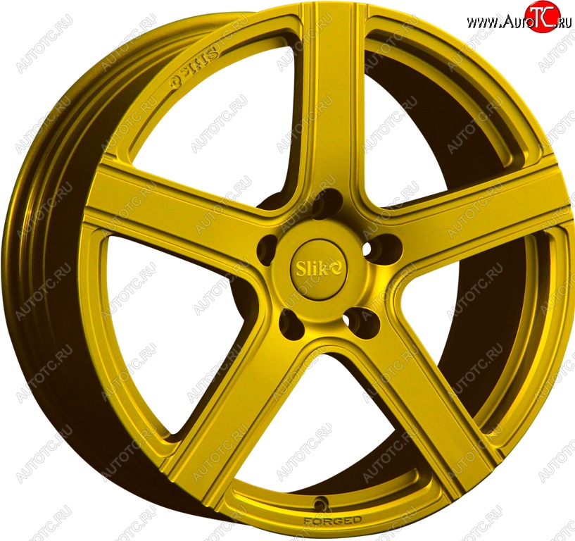 35 499 р. Кованый диск Slik PREMIUM L-822 8.5x18   (Ярко желтый RAL1021 (YELLOW))  с доставкой в г. Пермь