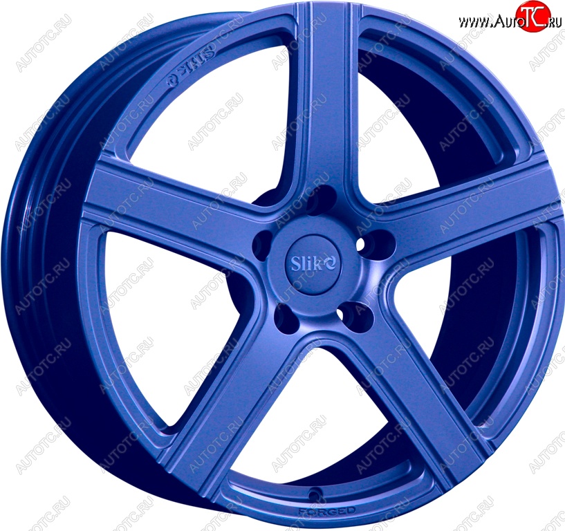 35 499 р. Кованый диск Slik PREMIUM L-822 8.5x18   (Синий (BLUE))  с доставкой в г. Пермь