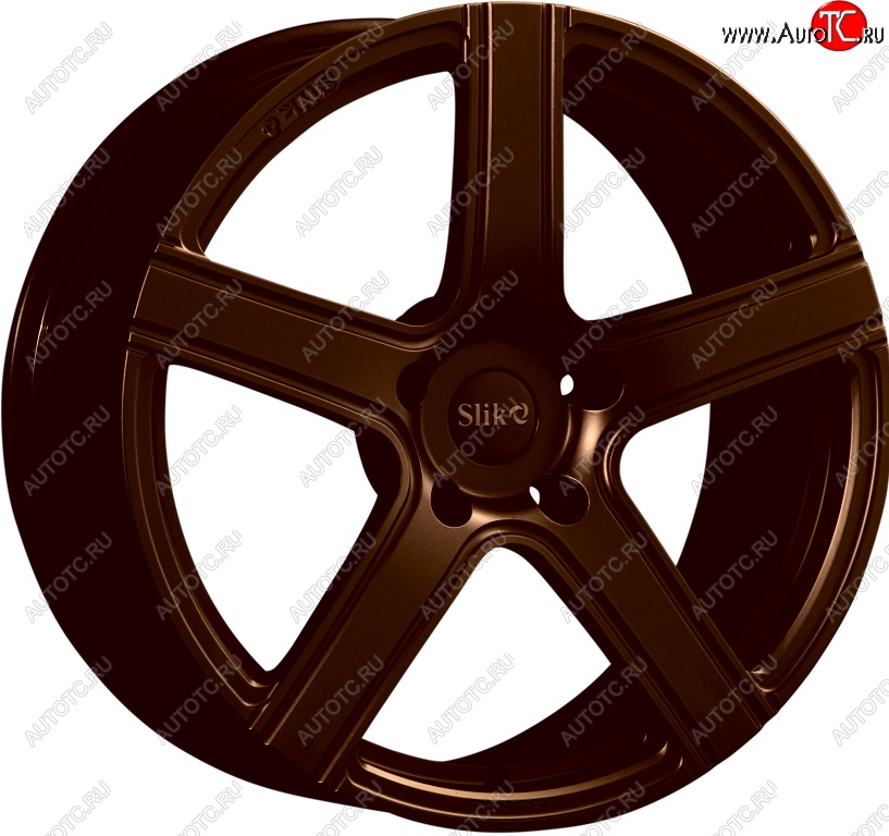35 499 р. Кованый диск Slik PREMIUM L-822 8.5x18   (Коньячная бронза глянец (BRZCGN))  с доставкой в г. Пермь