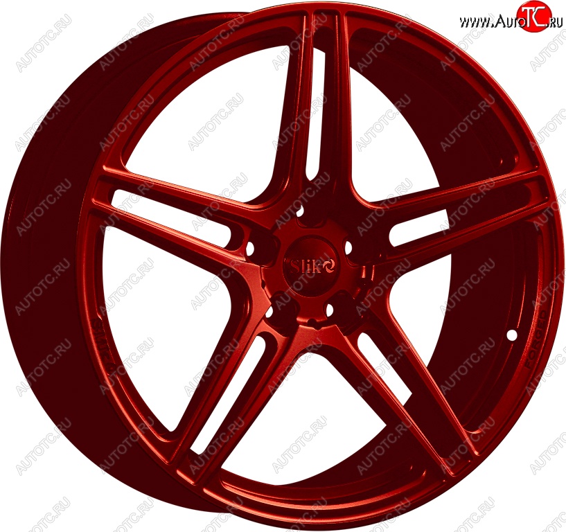 35 499 р. Кованый диск Slik PREMIUM L-824 8.5x18   (Candy красный (Candy RED))  с доставкой в г. Пермь