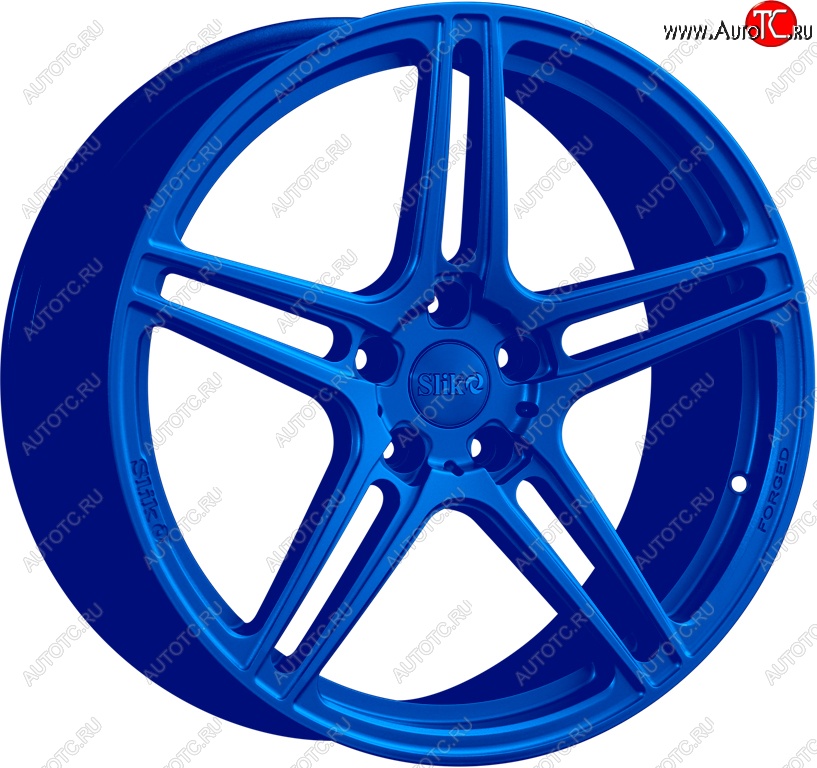35 499 р. Кованый диск Slik PREMIUM L-824 8.5x18   (Candy синий (Candy BLUE))  с доставкой в г. Пермь