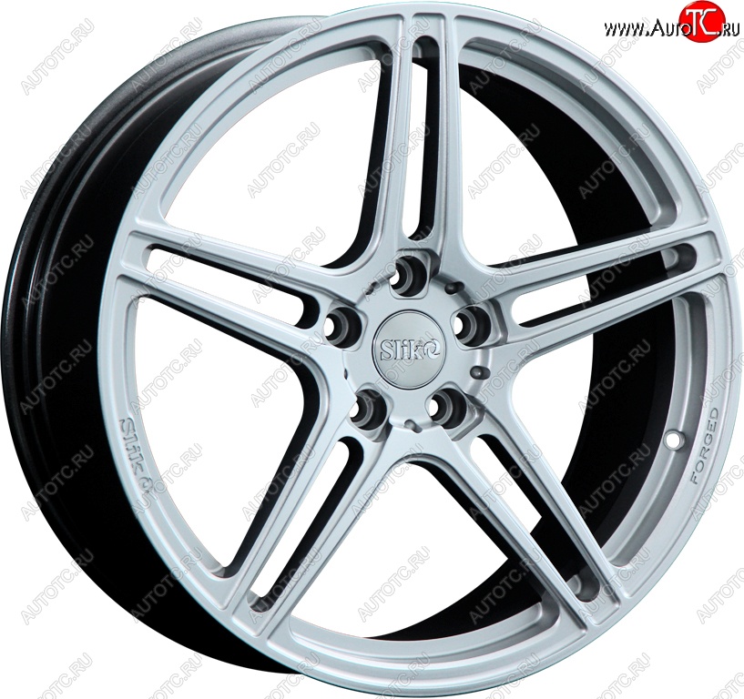 33 199 р. Кованый диск Slik PREMIUM L-824 8.5x18 Audi A7 4G лифтбэк дорестайлинг (2010-2014) 5x112.0xDIA66.5xET32.0 (Серебристый светлый (S16))