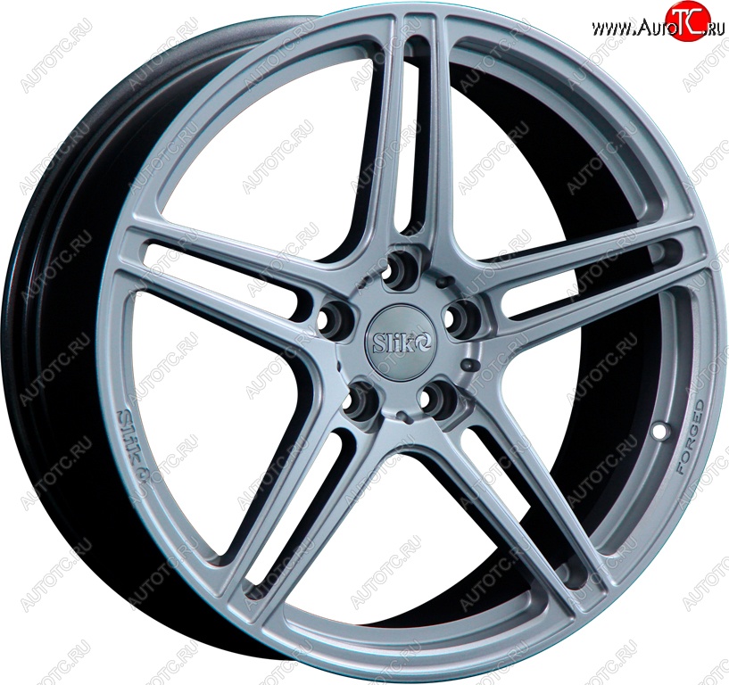 35 499 р. Кованый диск Slik PREMIUM L-824 8.5x18   (Графит глянцевый (GM))  с доставкой в г. Пермь