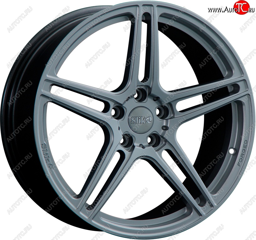 35 499 р. Кованый диск Slik PREMIUM L-824 8.5x18   (Графит матовый (GRF2))  с доставкой в г. Пермь