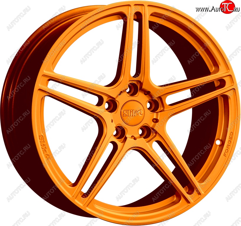 35 499 р. Кованый диск Slik PREMIUM L-824 8.5x18   (Candy медно-оранжевый глянцевый)  с доставкой в г. Пермь