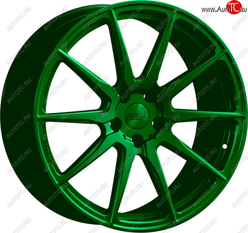 35 499 р. Кованый диск Slik PREMIUM L-826 8.0x18   (Зеленый (GREEEN))  с доставкой в г. Пермь