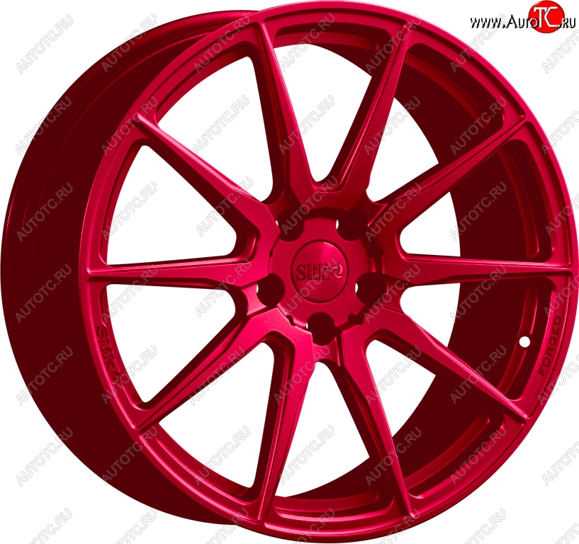 35 499 р. Кованый диск Slik PREMIUM L-826 8.0x18   (Candy рубиновый (Candy RUBIN))  с доставкой в г. Пермь