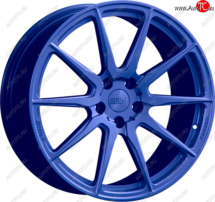 35 499 р. Кованый диск Slik PREMIUM L-826 8.0x18   (Синий (BLUE))  с доставкой в г. Пермь