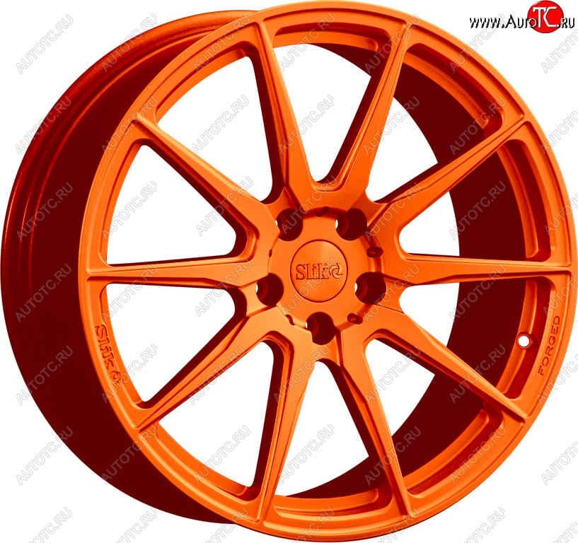 35 499 р. Кованый диск Slik PREMIUM L-826 8.0x18   (Ярко оранжевый (ORANGE))  с доставкой в г. Пермь