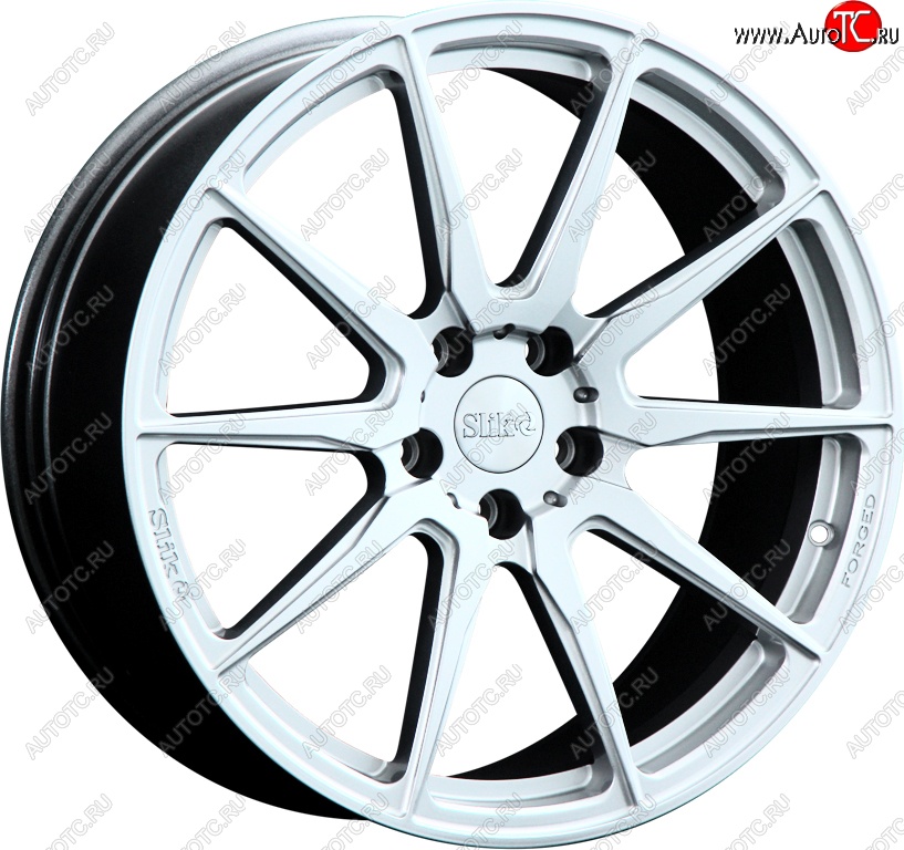 33 199 р. Кованый диск Slik PREMIUM L-826 8.0x18   (Ярко блестящее серебро (HPB))  с доставкой в г. Пермь