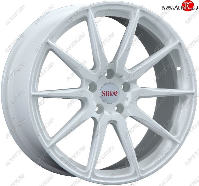 35 499 р. Кованый диск Slik PREMIUM L-826 8.0x18   (Белый (W))  с доставкой в г. Пермь