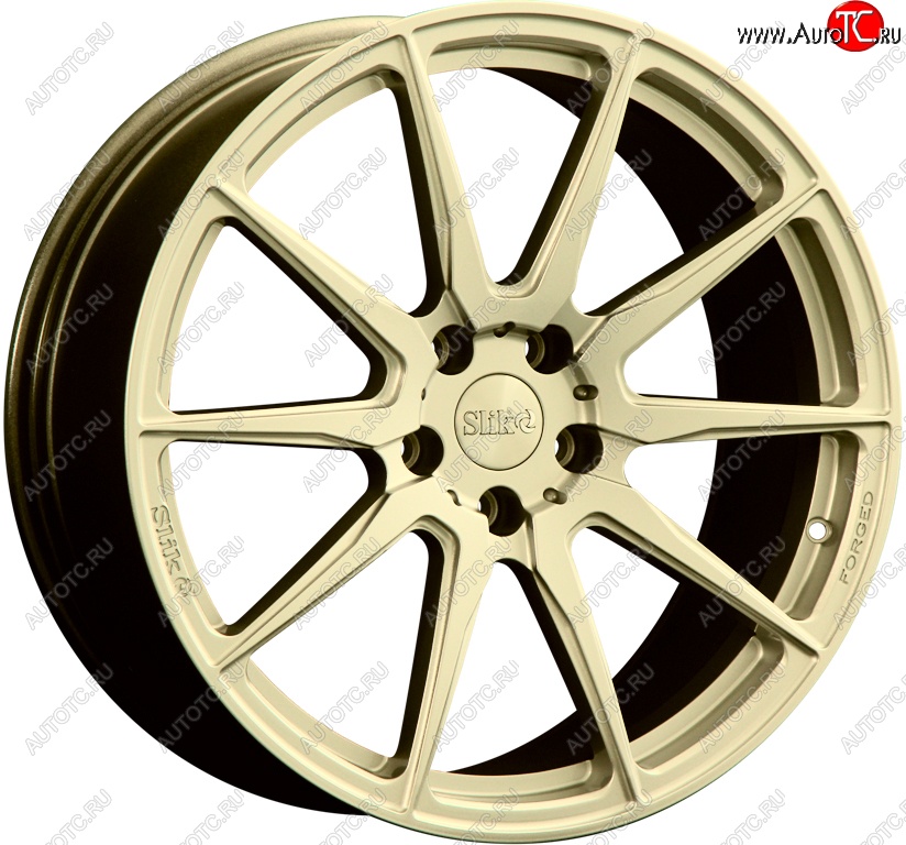 35 499 р. Кованый диск Slik PREMIUM L-826 8.0x18   (Золотой (G))  с доставкой в г. Пермь