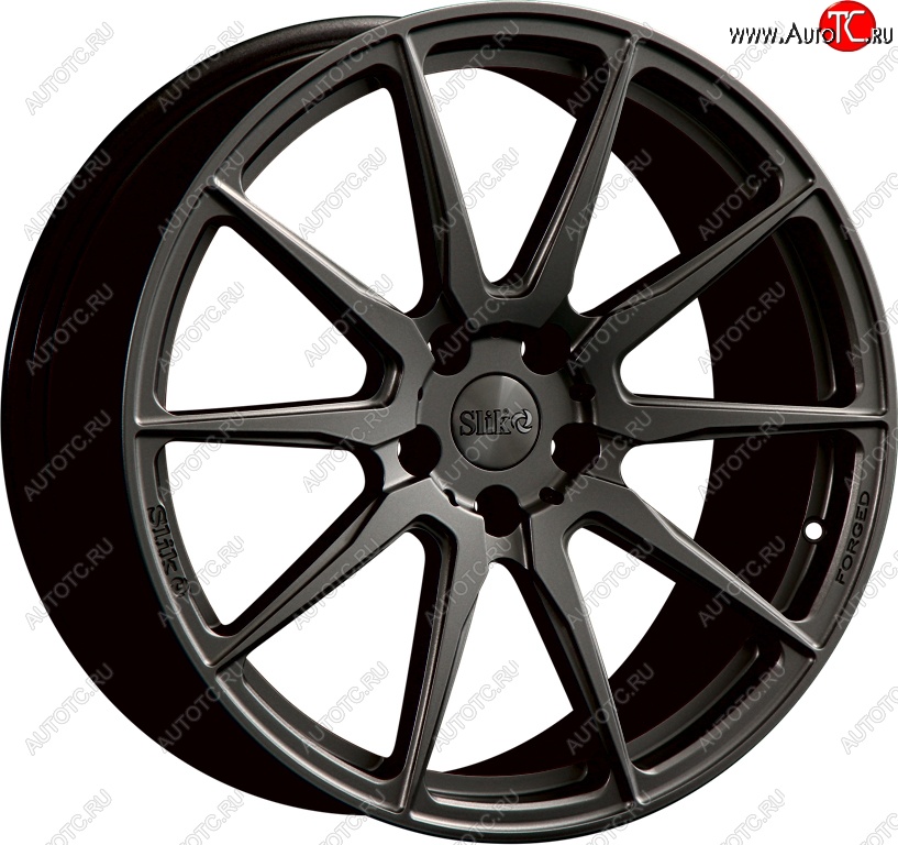 35 499 р. Кованый диск Slik PREMIUM L-826 8.5x18   (Темный хром (DC))  с доставкой в г. Пермь