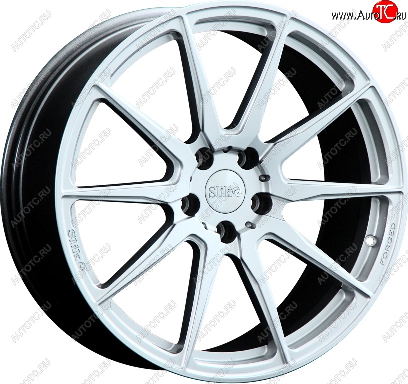 33 199 р. Кованый диск Slik PREMIUM L-826 8.5x18   (Ярко блестящее серебро (HPB))  с доставкой в г. Пермь