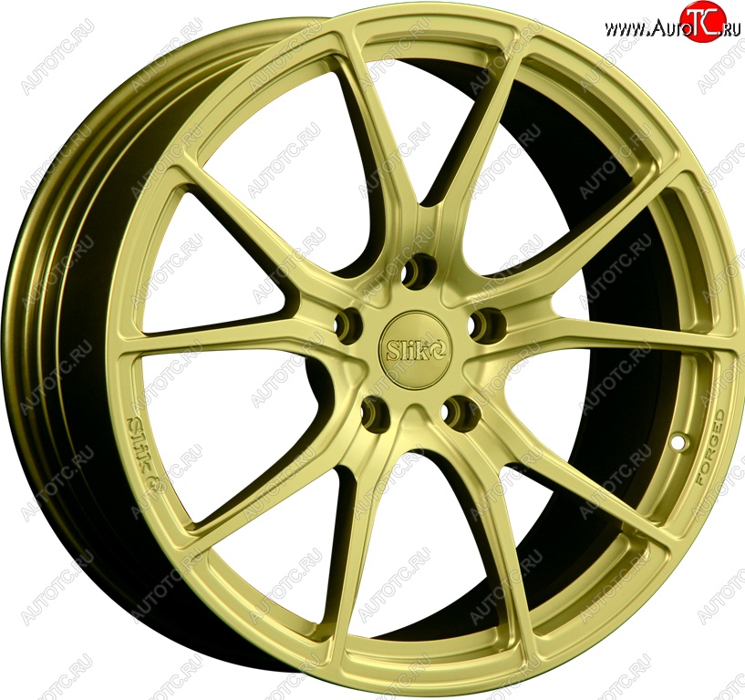 35 499 р. Кованый диск Slik PREMIUM L-827 8.0x18   (Золотой (G))  с доставкой в г. Пермь
