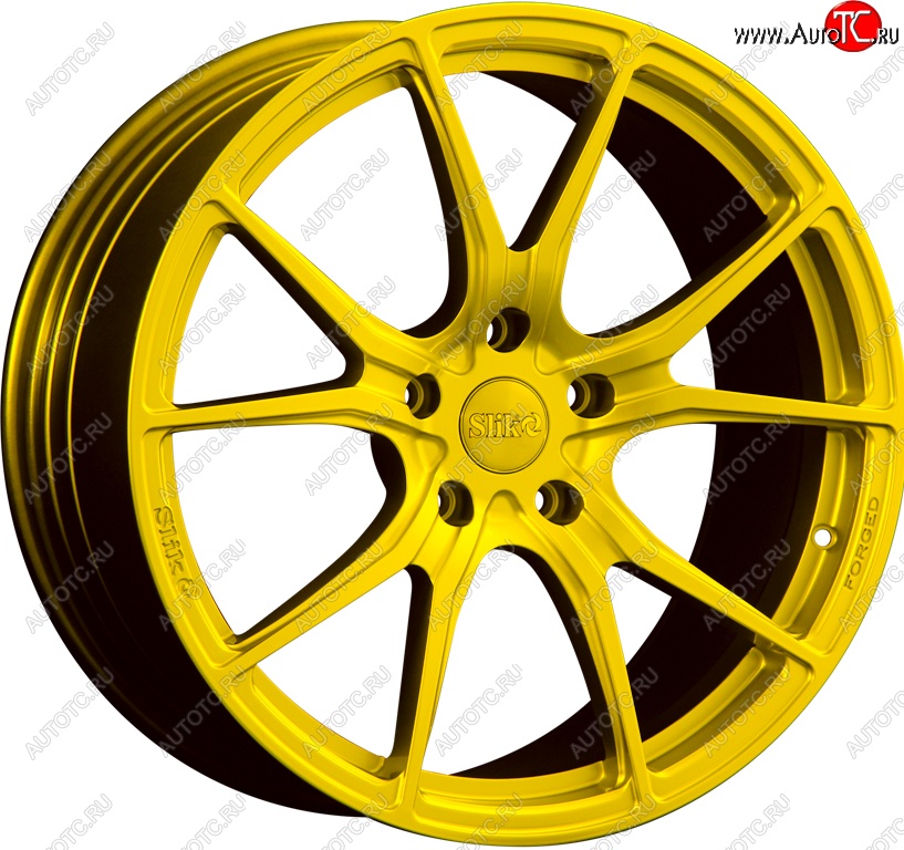 35 499 р. Кованый диск Slik PREMIUM L-827 8.0x18   (Candy ярко-желтый (Candy YELLOW))  с доставкой в г. Пермь