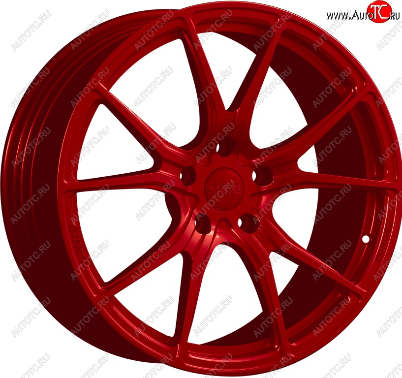 35 499 р. Кованый диск Slik PREMIUM L-827 8.0x18   (Красный (RED))  с доставкой в г. Пермь