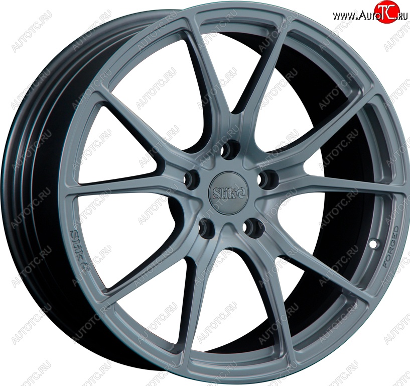 35 499 р. Кованый диск Slik PREMIUM L-827 8.0x18   (Графит матовый (GRF2))  с доставкой в г. Пермь