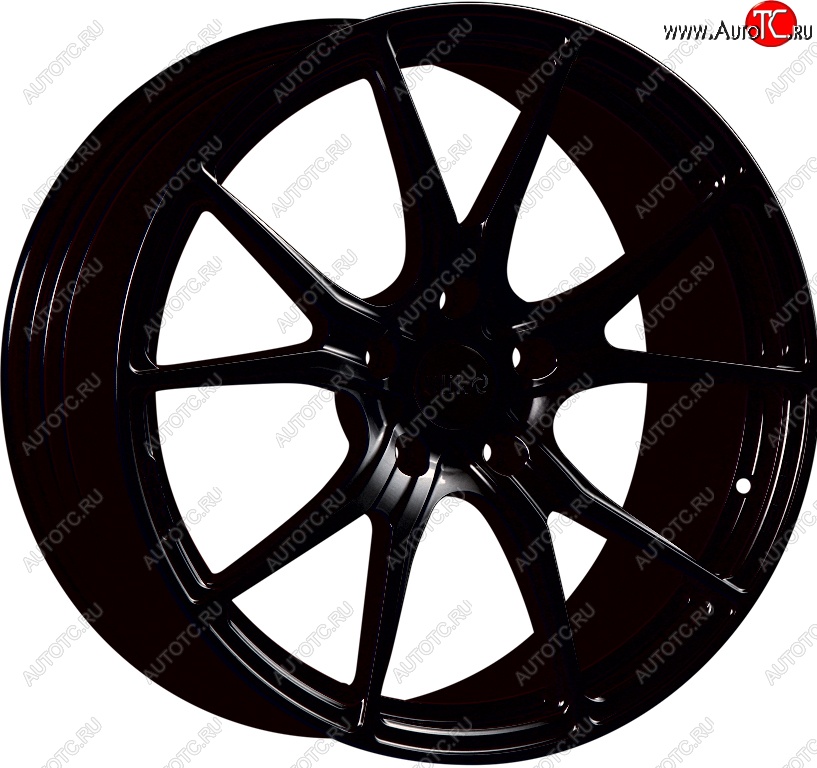 35 499 р. Кованый диск Slik PREMIUM L-827 8.0x18   (Черный глянцевый (BK))  с доставкой в г. Пермь
