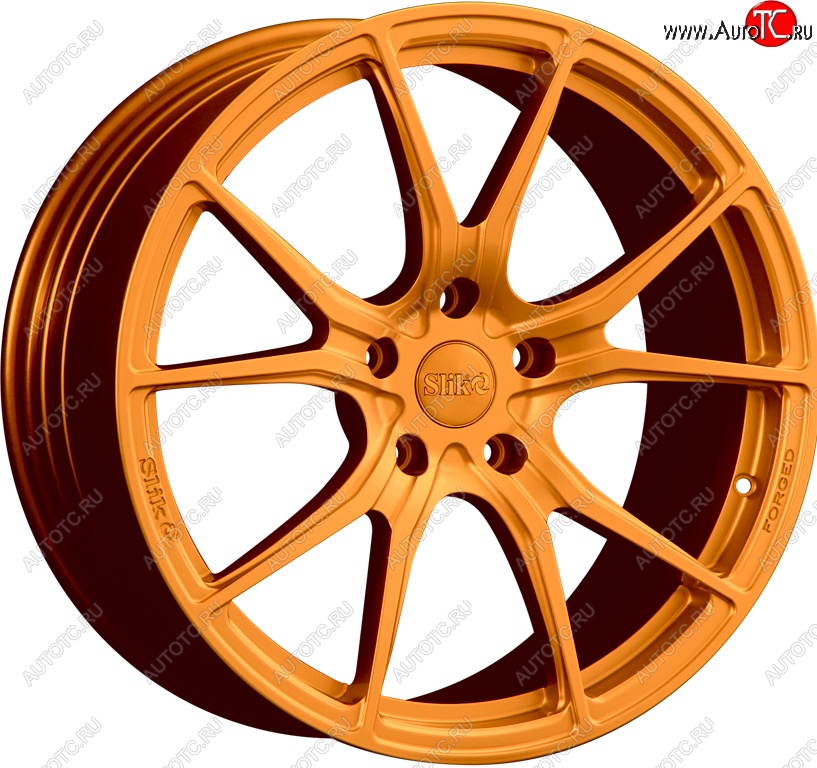 35 499 р. Кованый диск Slik PREMIUM L-827 8.0x18   (Candy медно-оранжевый матовый)  с доставкой в г. Пермь