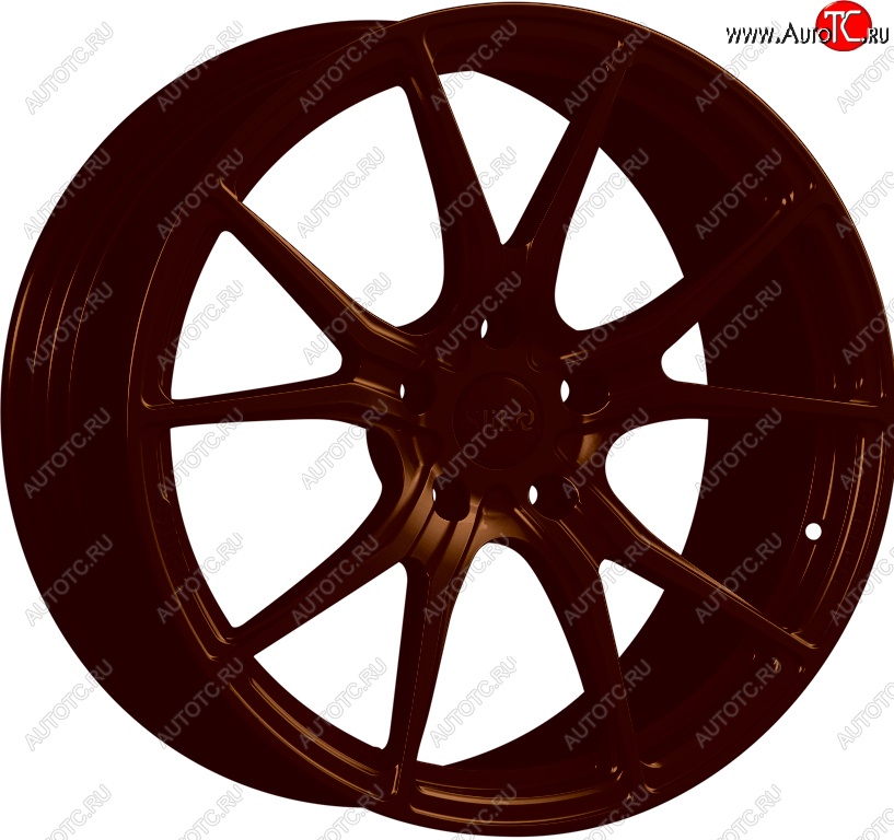35 499 р. Кованый диск Slik PREMIUM L-827 8.0x18   (Коньячная бронза матовый (MBRZCGN))  с доставкой в г. Пермь