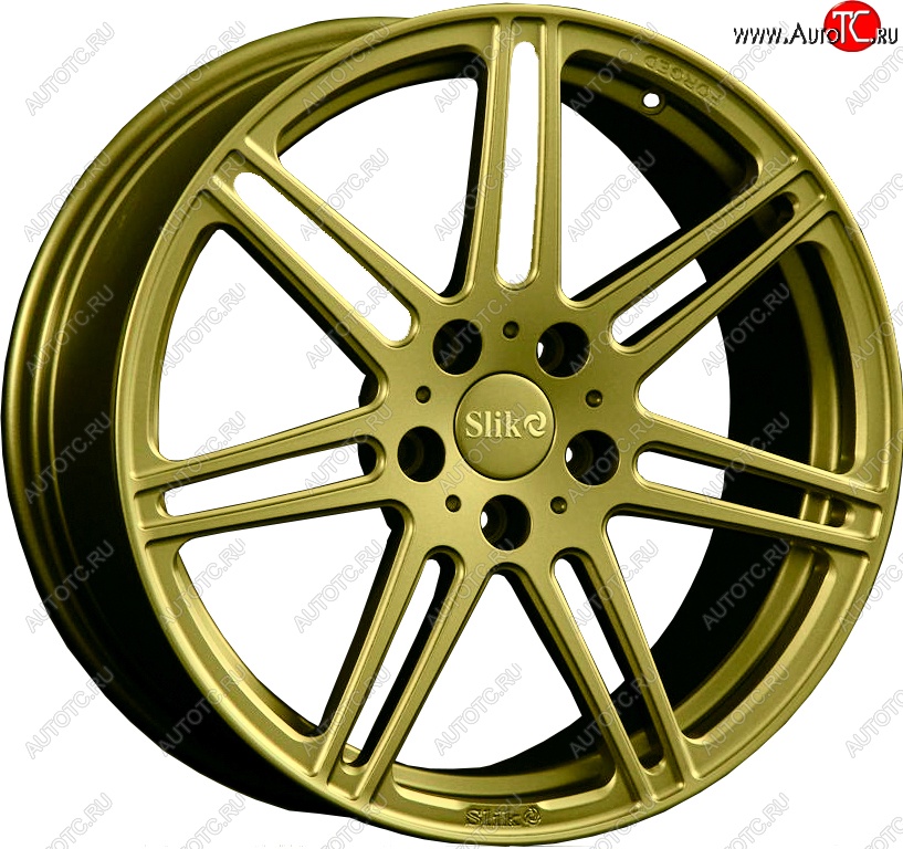 35 499 р. Кованый диск Slik PREMIUM L-828 8.0x18   (Золотой (G))  с доставкой в г. Пермь