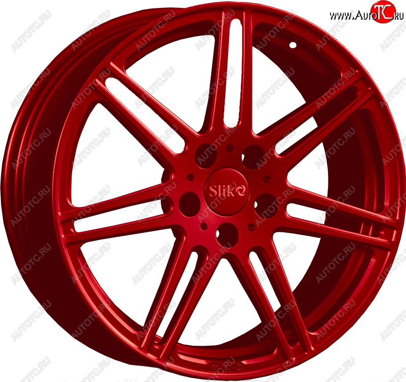 35 499 р. Кованый диск Slik PREMIUM L-828 8.0x18   (Красный (RED))  с доставкой в г. Пермь