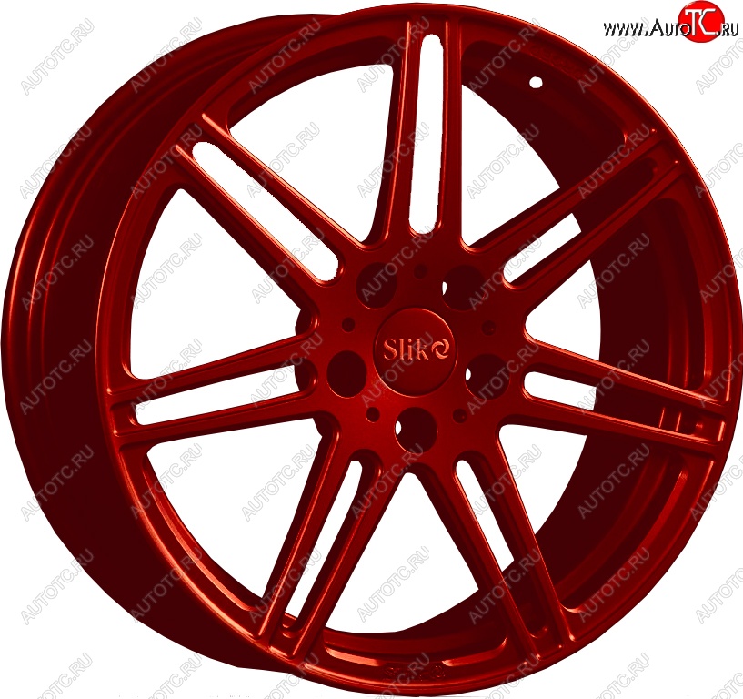 35 499 р. Кованый диск Slik PREMIUM L-828 8.0x18   (Candy красный (Candy RED))  с доставкой в г. Пермь