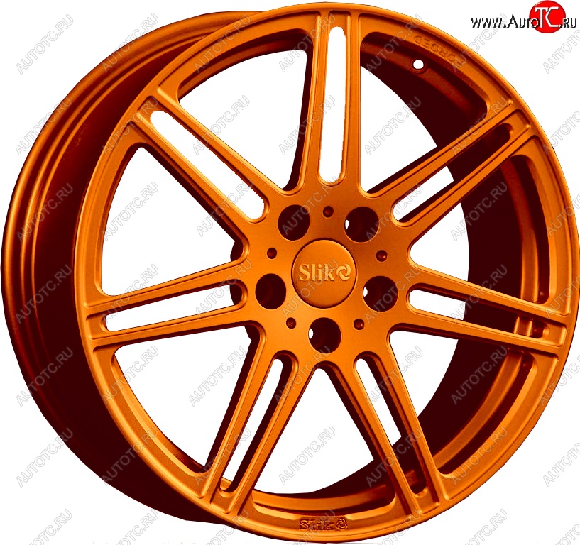 35 499 р. Кованый диск Slik PREMIUM L-828 8.0x18   (Candy медно-оранжевый глянцевый)  с доставкой в г. Пермь
