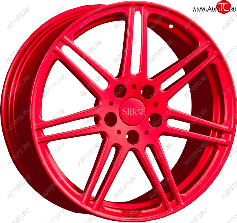 35 499 р. Кованый диск Slik PREMIUM L-828 8.5x18   (RAL 3026 ярко алый (3026))  с доставкой в г. Пермь