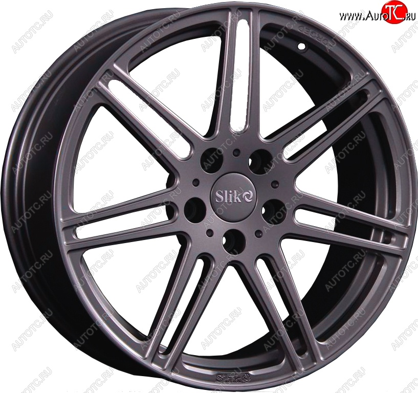 35 499 р. Кованый диск Slik PREMIUM L-828 8.5x18   (Темный хром (DC))  с доставкой в г. Пермь