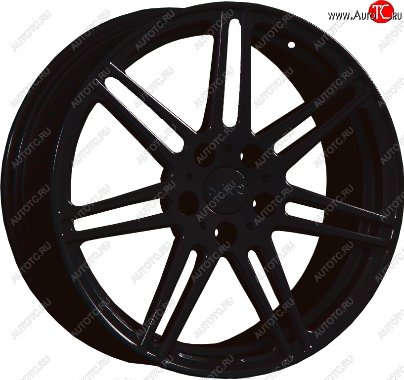 33 199 р. Кованый диск Slik PREMIUM L-828 8.5x18   (Черный матовый (MB))  с доставкой в г. Пермь