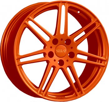 Кованый диск Slik PREMIUM L-828 8.5x18  (Ярко оранжевый (ORANGE))