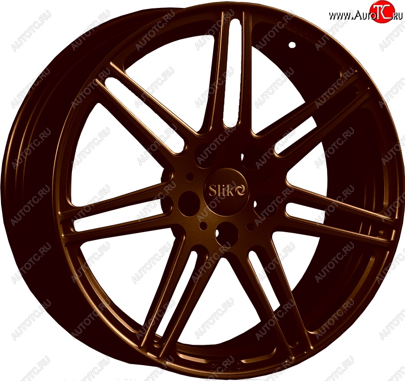 35 499 р. Кованый диск Slik PREMIUM L-828 8.5x18   (Коньячная бронза матовый (MBRZCGN))  с доставкой в г. Пермь