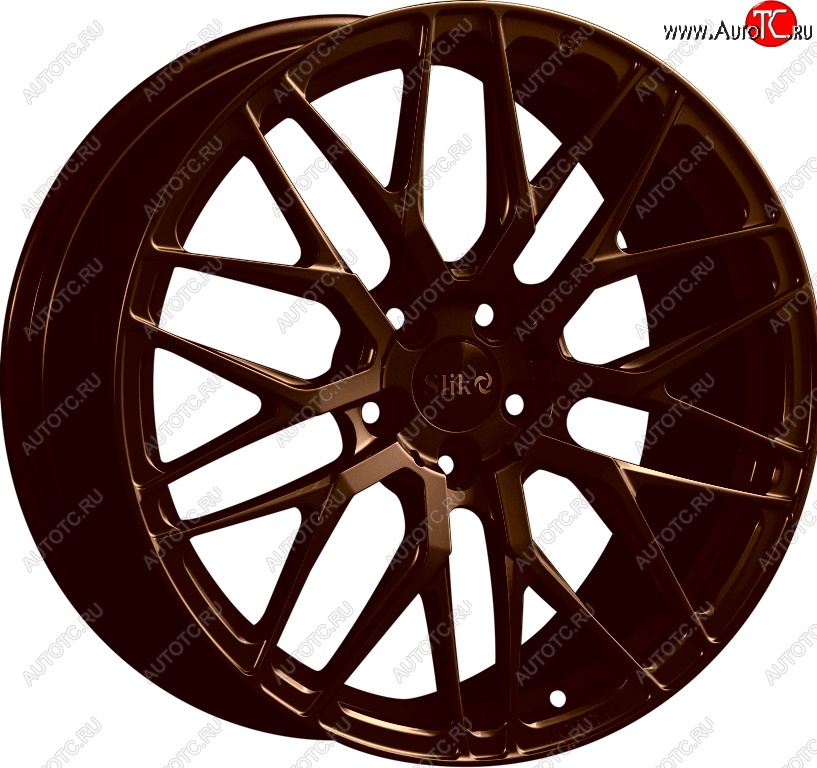 35 499 р. Кованый диск Slik PREMIUM L-829 8.0x18   (Коньячная бронза глянец (BRZCGN))  с доставкой в г. Пермь